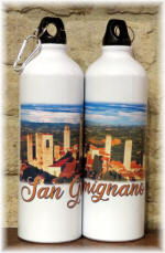 Water Bottle San Gimignano Rocca